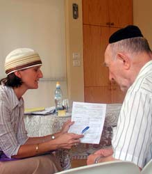 Claims Conference Institutional Allocations to Assist Survivors in Northern Israel