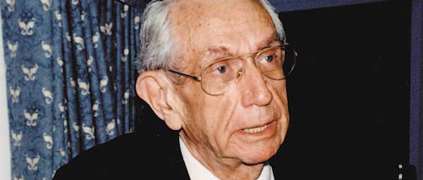 Rabbi Israel Miller zll, Claims Conference president from 1982-2002, worked tirelessly on behalf of Holocaust survivors.