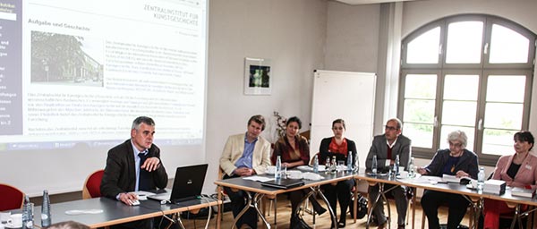 The inaugural workshop of the Provenance Research Training Program (PRTP) was held in June 2012 in Magdeburg, Germany Photo: Lars Frohümuller