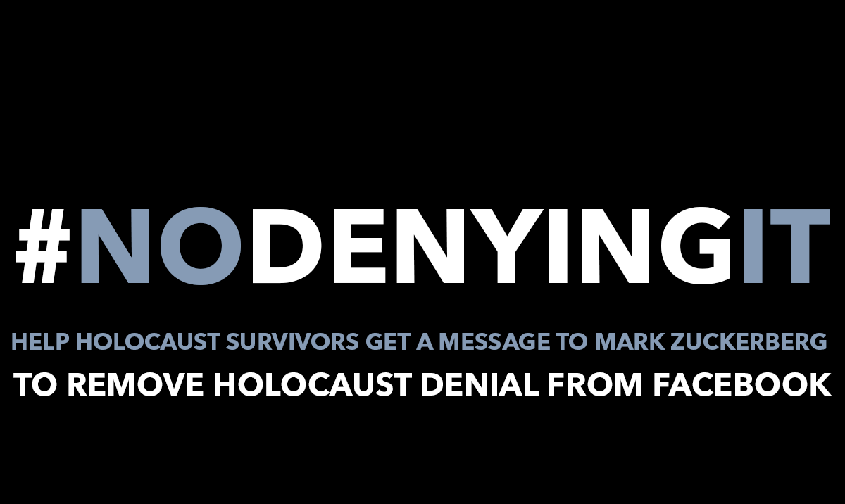 Claims Conference Statement Re: Facebook Policy Change: Holocaust Denial and Distortion