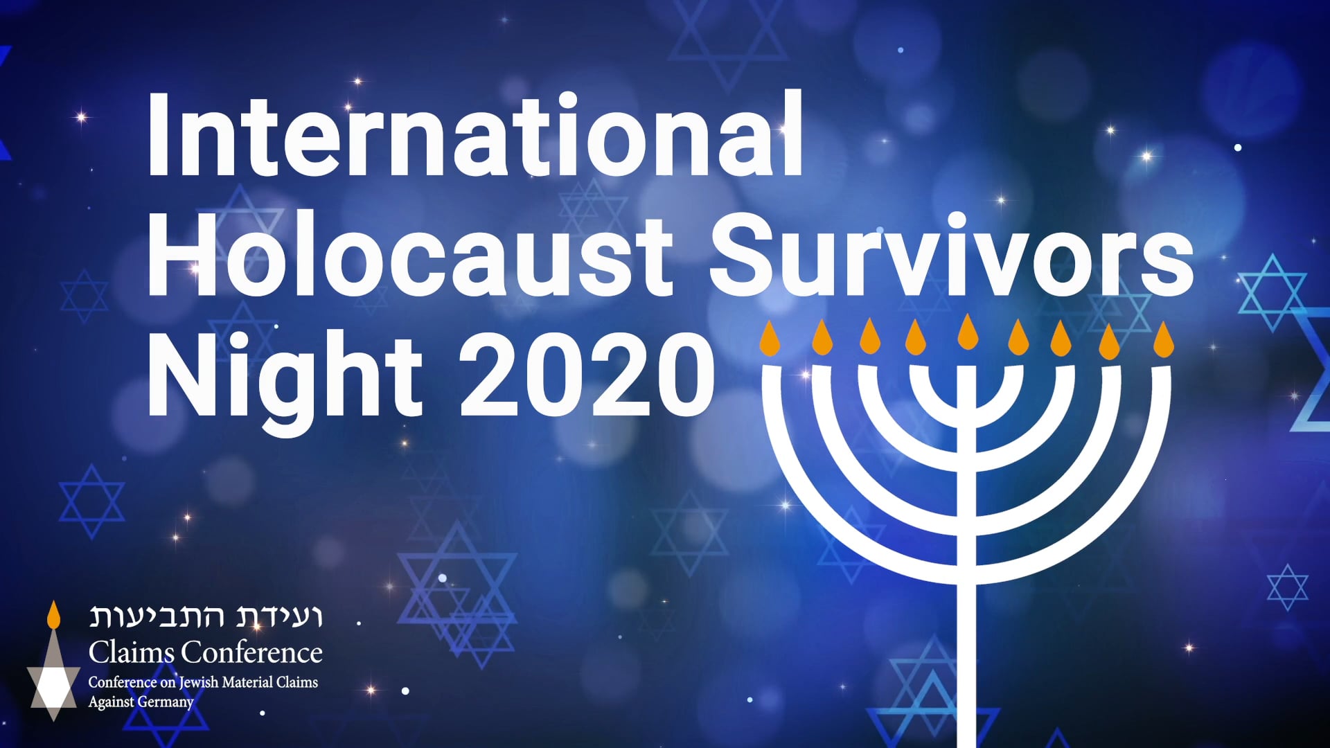 International Holocaust Survivors Night 2020