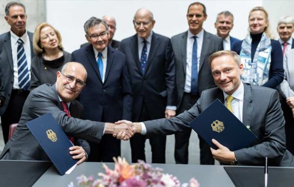 German Chancellor And Claims Conference Meet To Mark 70th Anniversary Of Historic Reparations Agreements And Announce Negotiations Results Of Over $1.2 Billion
