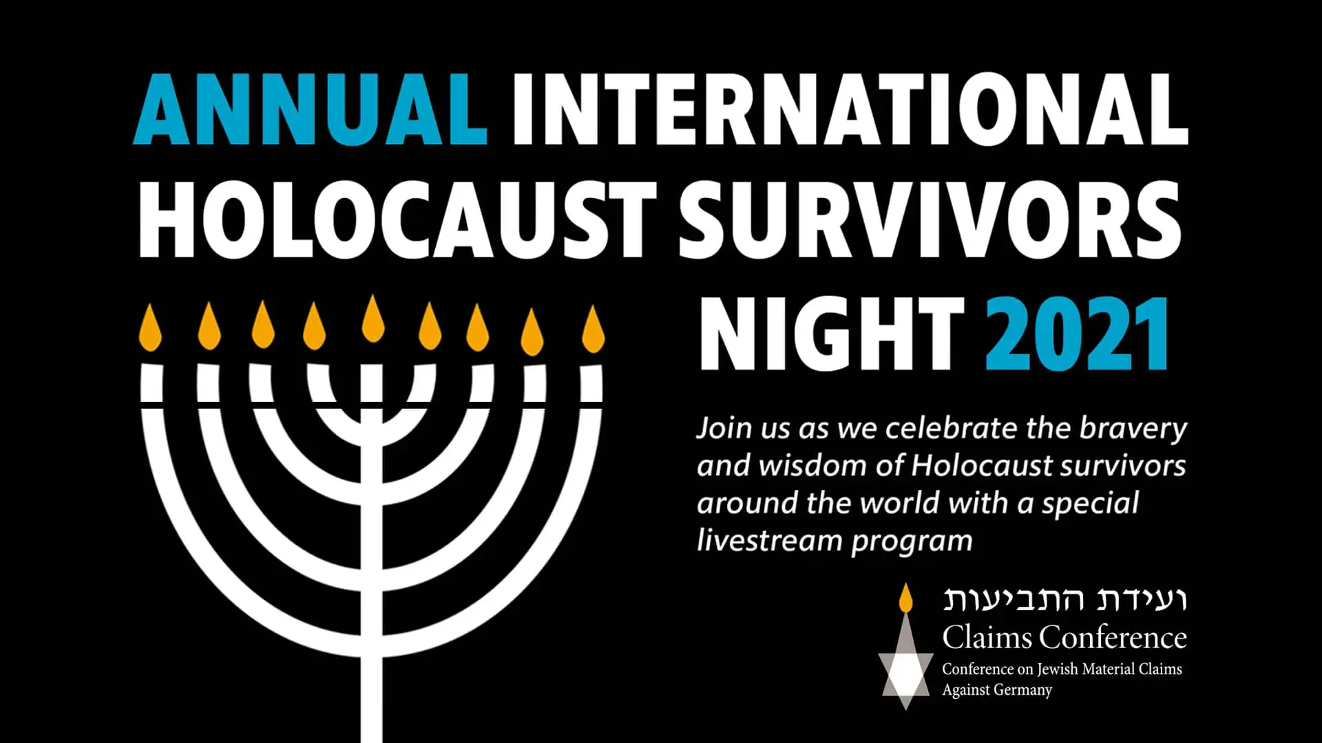 International Holocaust Survivors Night 2021