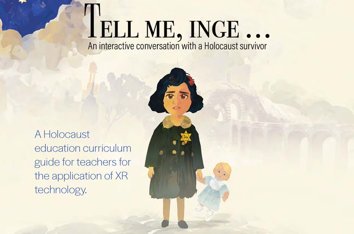 New Global Partnership Brings Holocaust Survivor Inge Auerbacher’s Experience To Virtual Reality